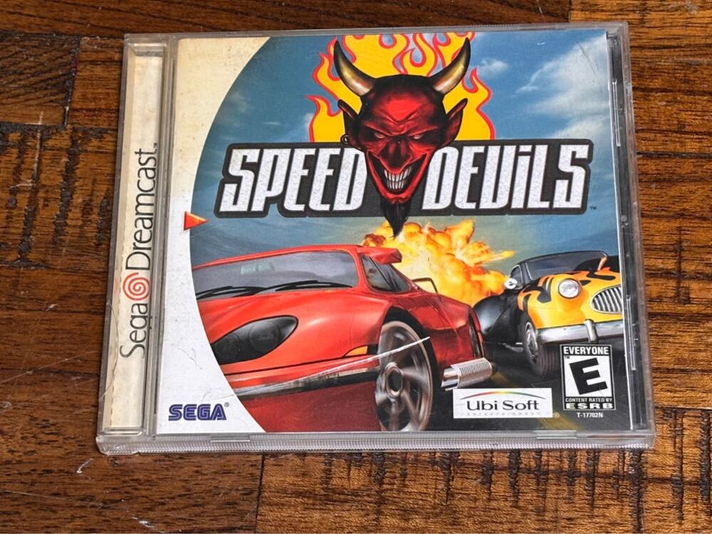 Ubi Soft Speed Devils Sega Dreamcast Racing Game E-Everyone Car Racing